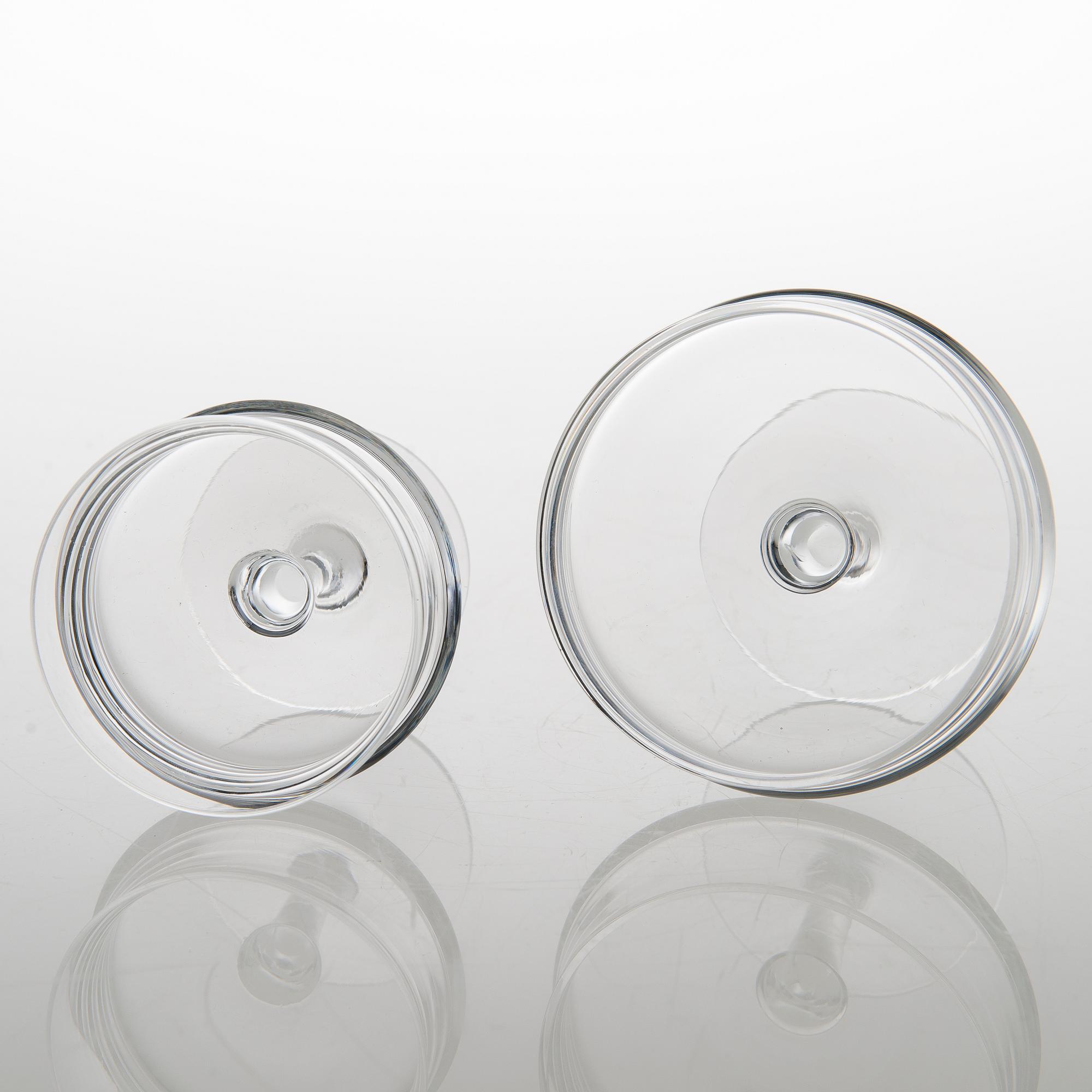 TAPIO WIRKKALA, 14-piece glaswear set, "Romantica", Iittala, the latter half of the 20th century.