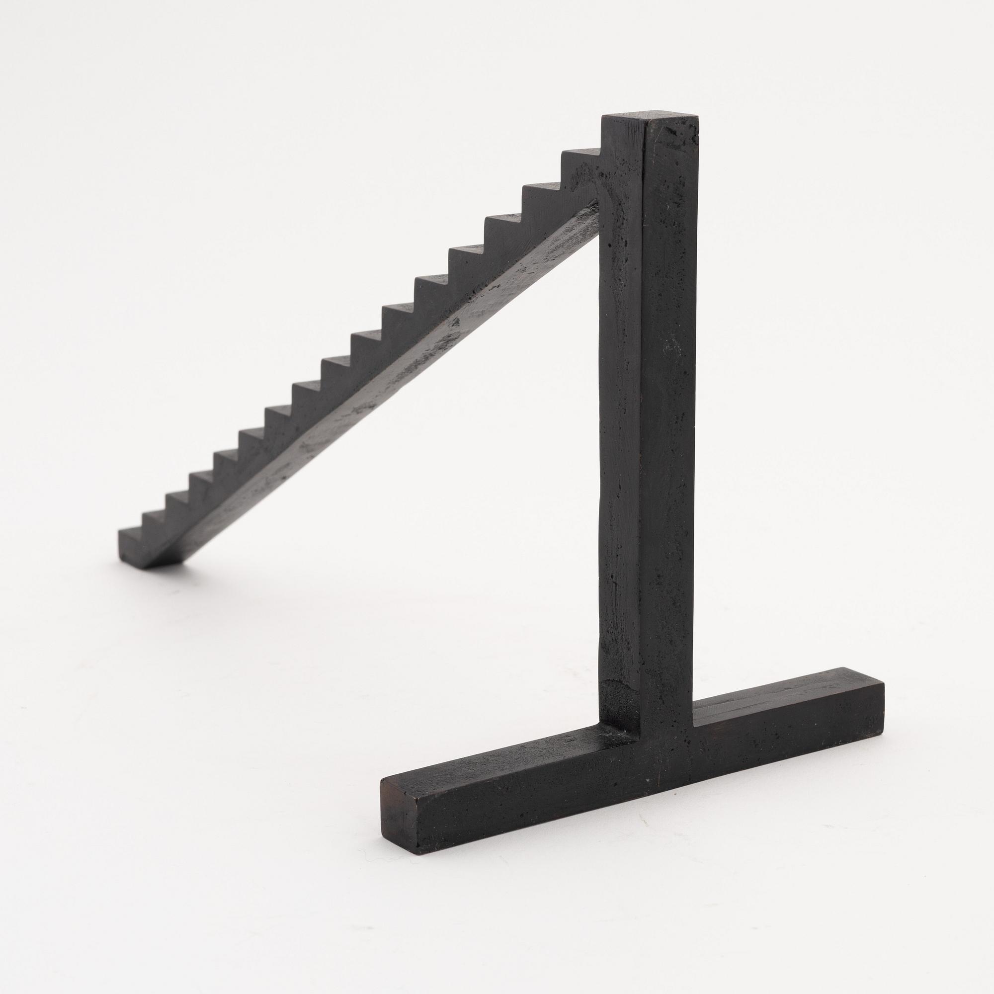 Sivert Lindblom, skulptur, brons, signerad och daterad -80.