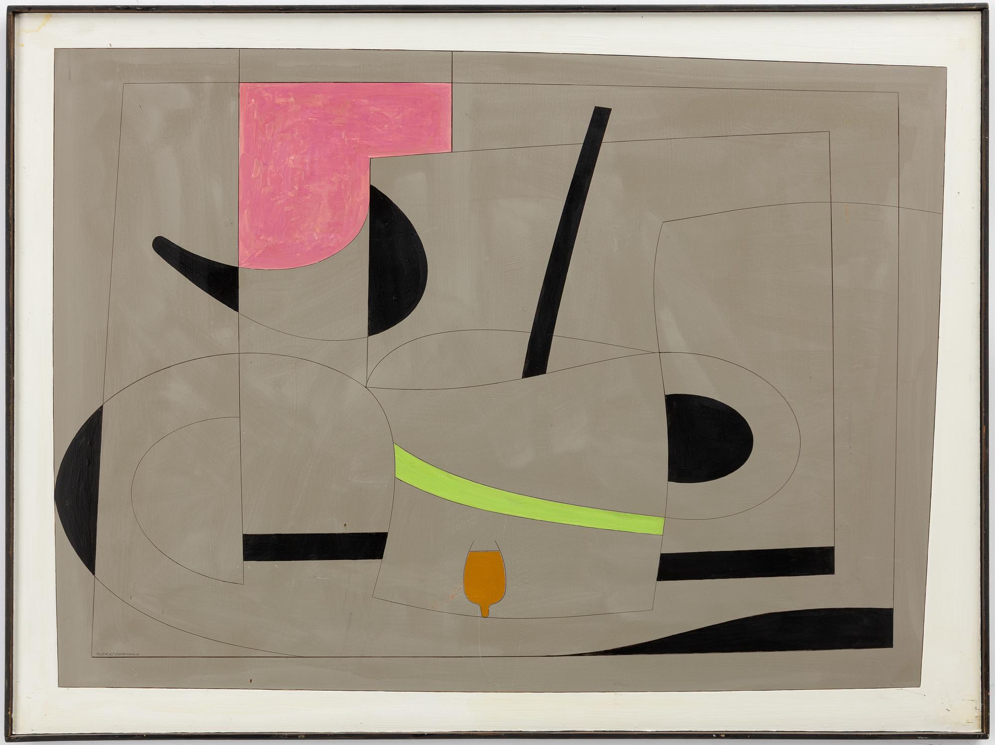 Albert Johansson, "Målning".