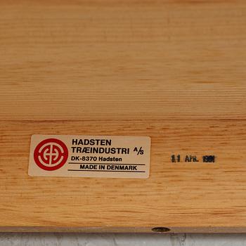 Andreas Hansen, a set of four bookcase modules from Hadsten Træindustri, Denmark.