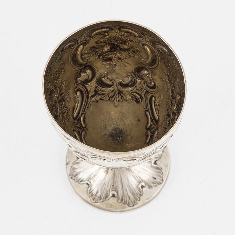 John Robins, bägare, silver, London, 1796.