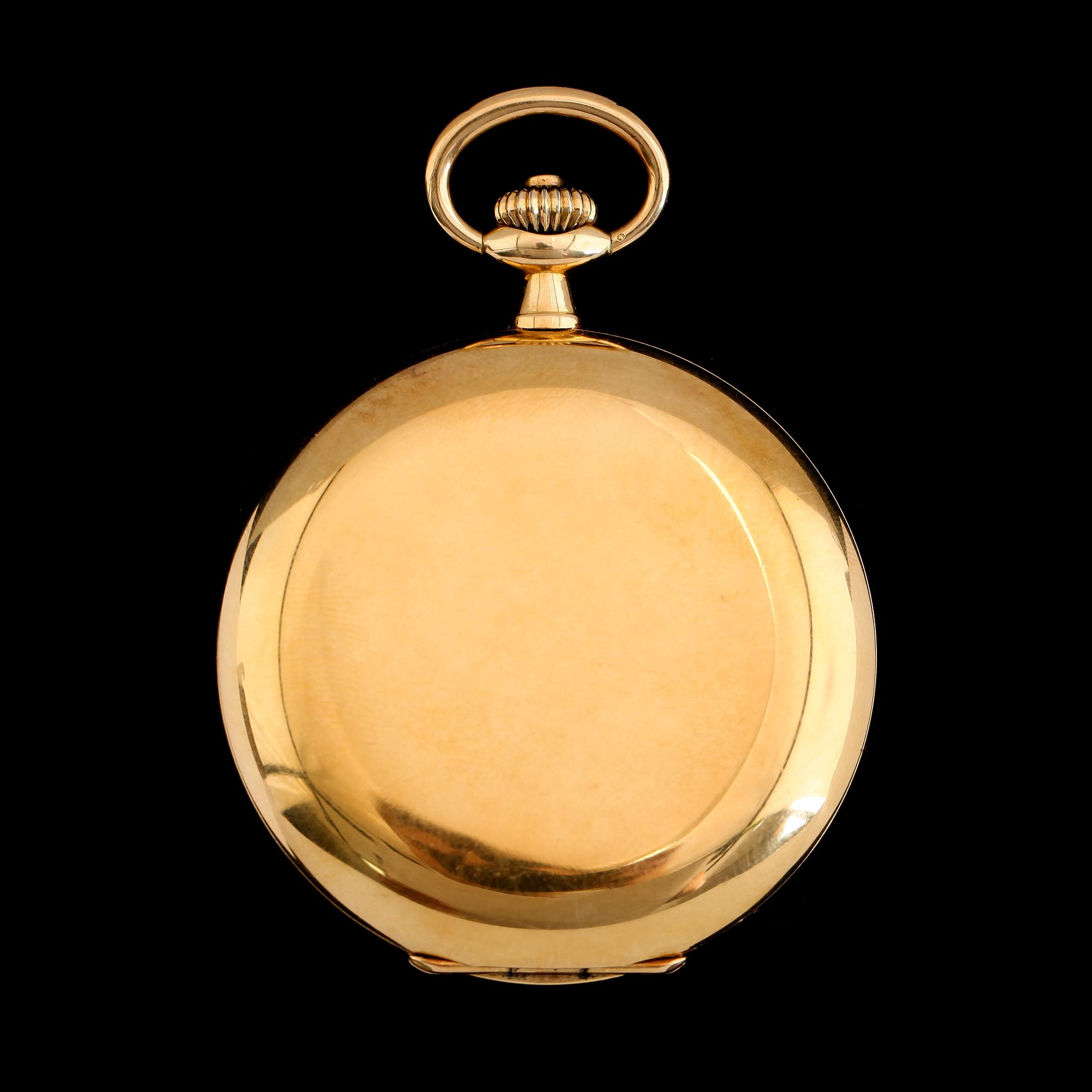 FICKUR, 18K guld, savonett, IWC, 1900-talets första hälft.