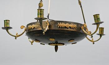 TAKAMPEL, empire, 1800-talets första hälft. Höjd 75 cm.