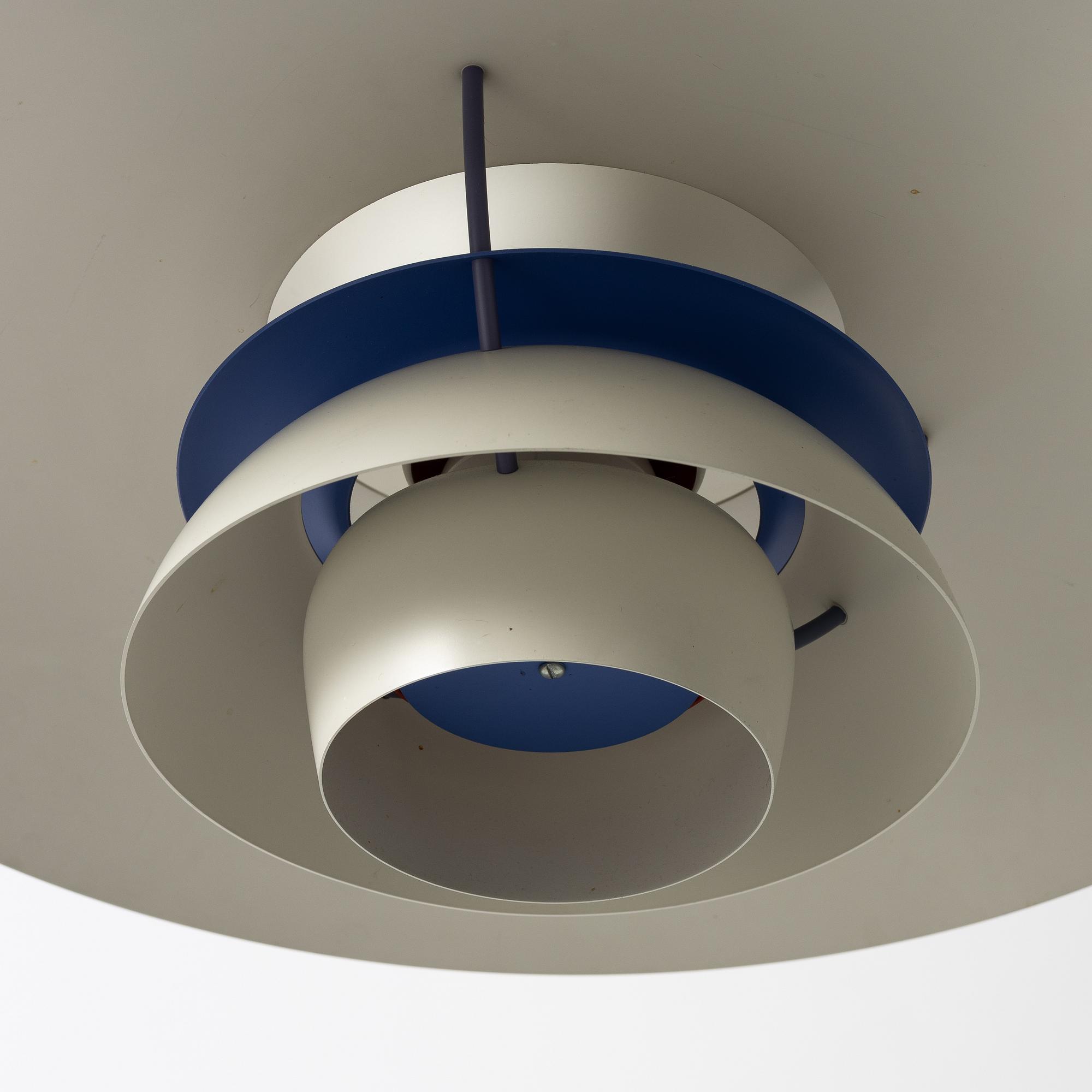 Poul Henningsen, ceiling lamp, "PH5", Louis Poulsen, Denmark.