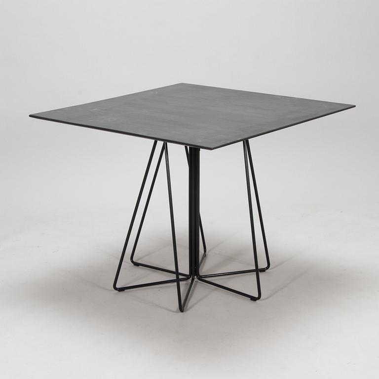 Lella and Massimo Vignelli, A "Paperclip" table in slate from Knoll 1994.