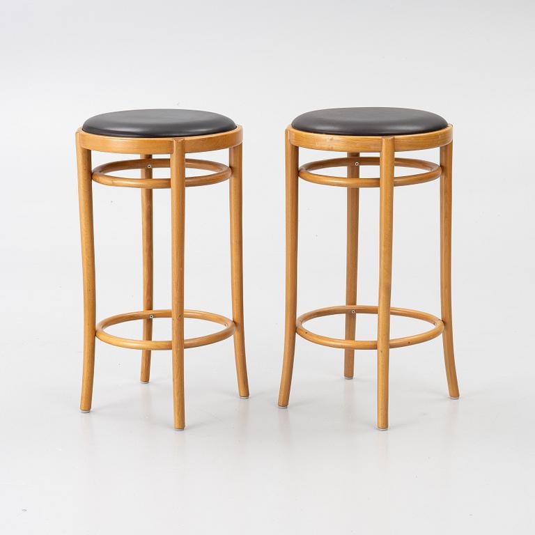 Six 'Josefin' bar stools, Gemla Fabrikers AB, 2008.