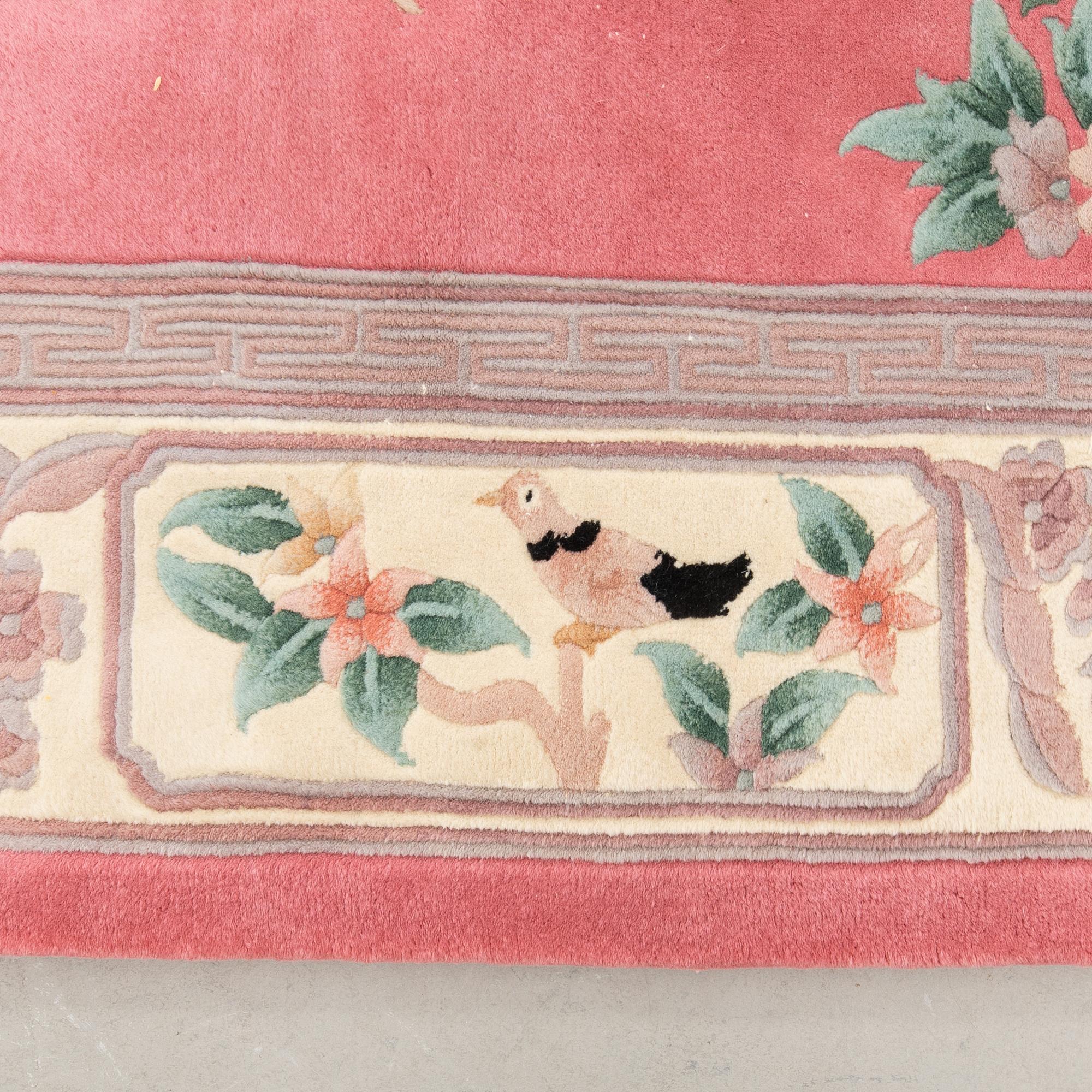 Carpet China old approx. 313x214 cm.