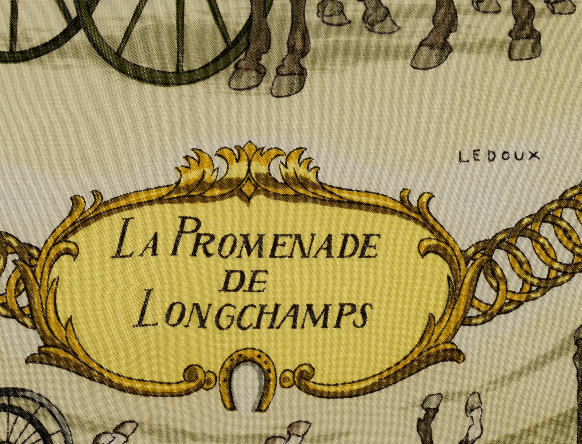 A SCARF, "La promenade de Longchamps", Hermès.