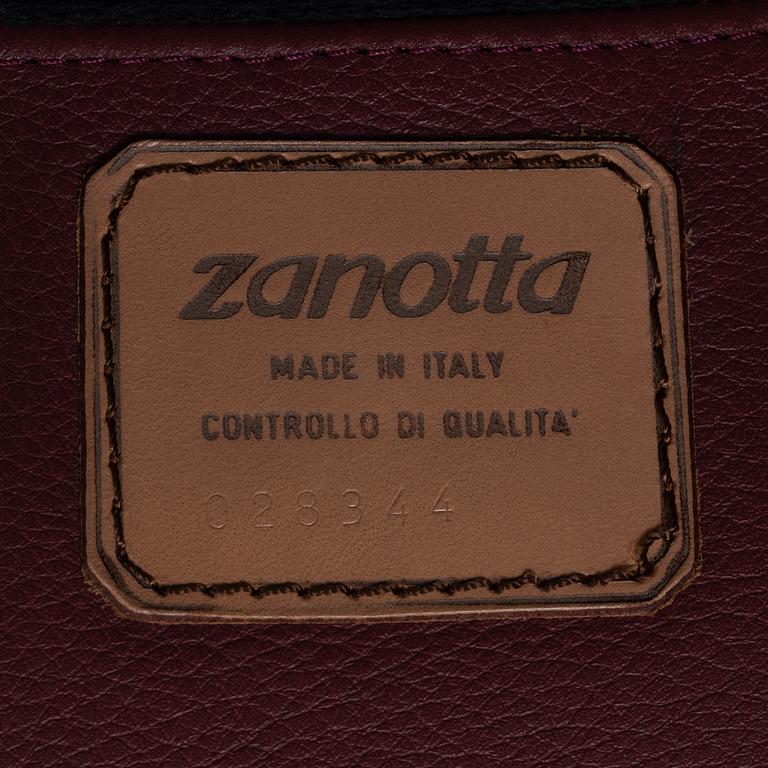 Jonathan de Pas, Donato D. Urbino & Paolo Lomazotti, a two-seat 'Onda' sofa, Zanotti, Italy, model launched 1985.