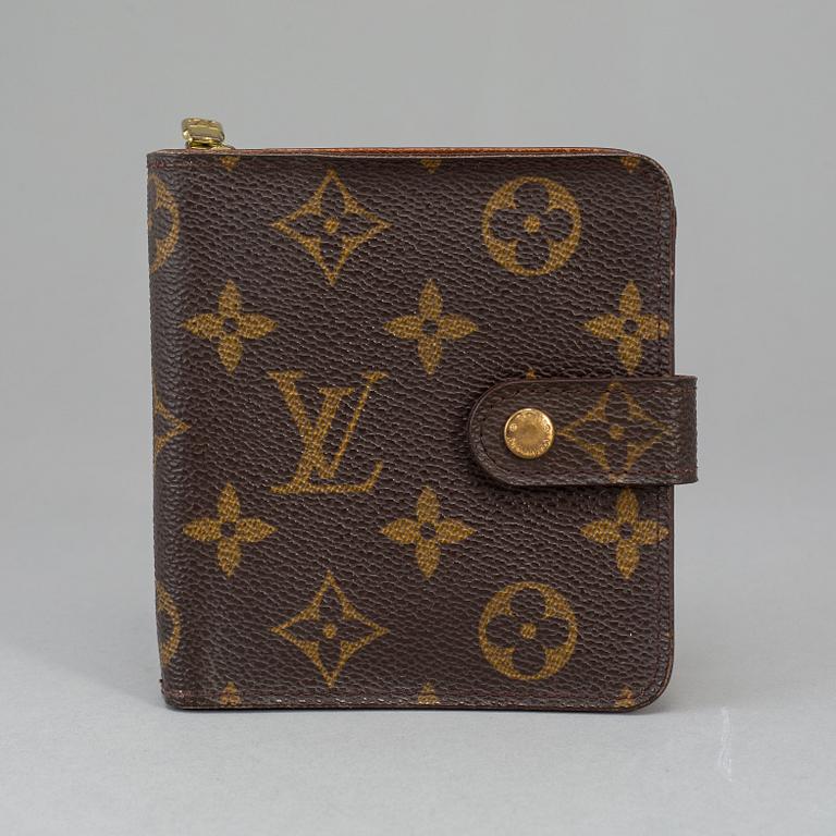 LOUIS VUITTON, plånböcker, 2 st.