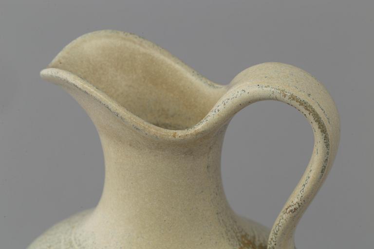 A 1960s stoneware jug by Gunnar Nylund, Rörstrand.