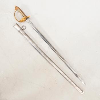 A British Navy officer's sword, 1827 pattern.