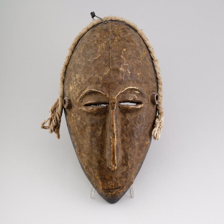 MASK, trä, möjligen Senufo, Mali, Afrika.