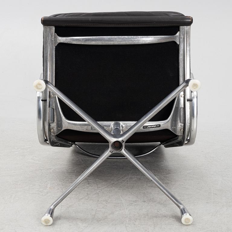 Charles & Ray Eames, a soft pad chair/ model EA216, Herman Miller.
