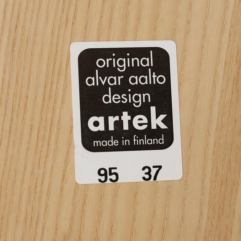 SOFFBORD, "Fan leg table", Alvar Aalto, Artek, 1900-talets slut.