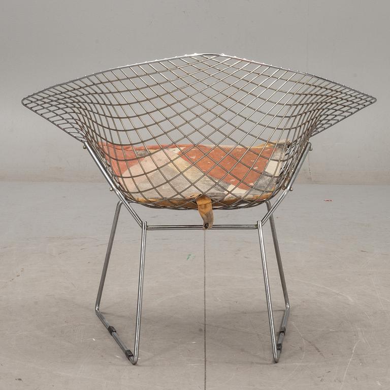 FÅTÖLJ, "Diamond chair", Harry Bertoia, Knoll, 1960/70-tal.