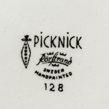 SERVIS, ca 45 dlr "Pomona" samt "Picknick" Rörstrand 1900-talets senare del.