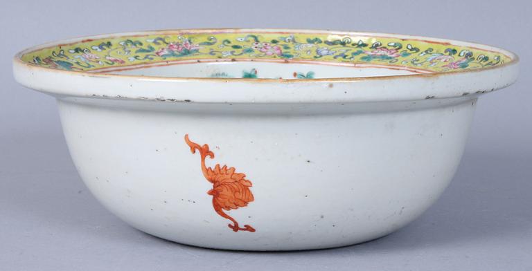 SKÅL, porslin, Kina, 1800-tal.
