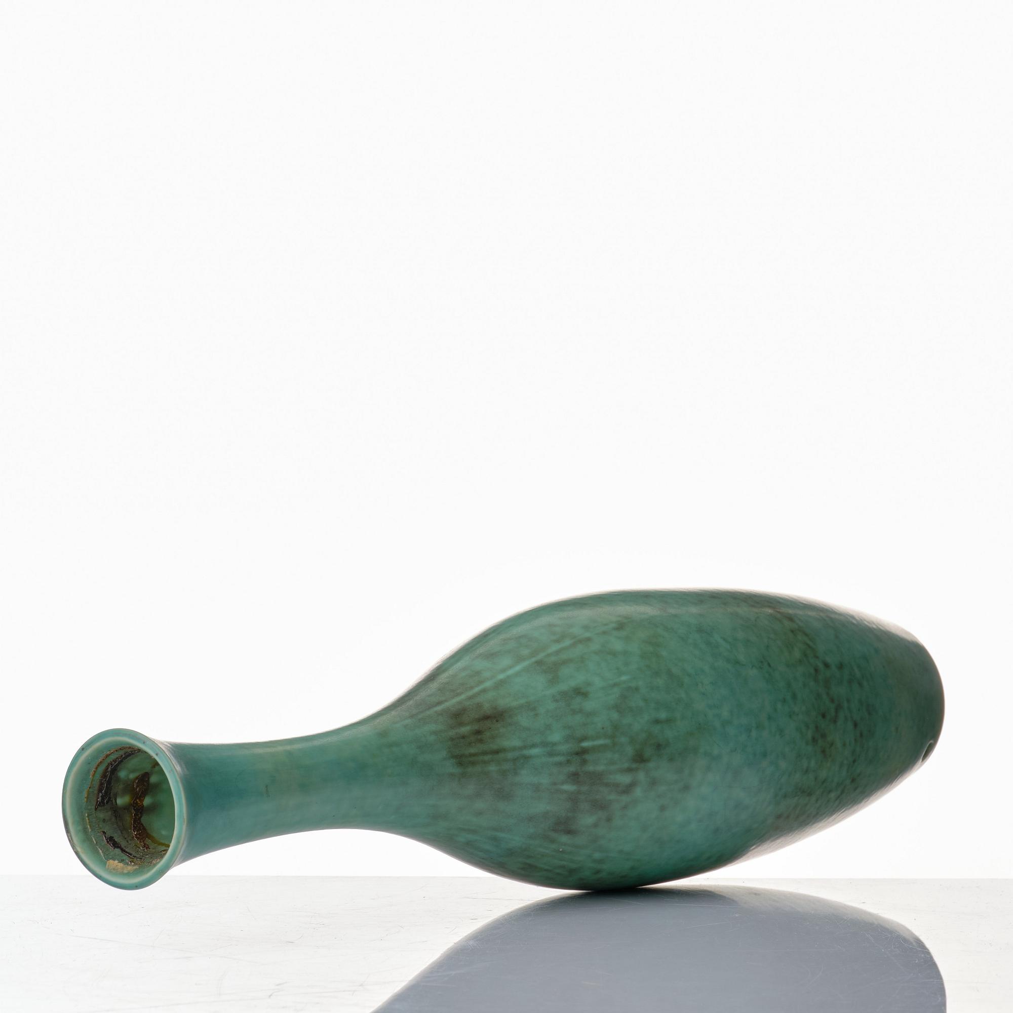 Carl-Harry Stålhane, a stoneware lamp, Rörstrand, Sweden 1940-50's.