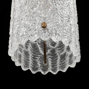 TAKLAMPA, Carl Fagerlund, Orrefors, 1950-60-tal.