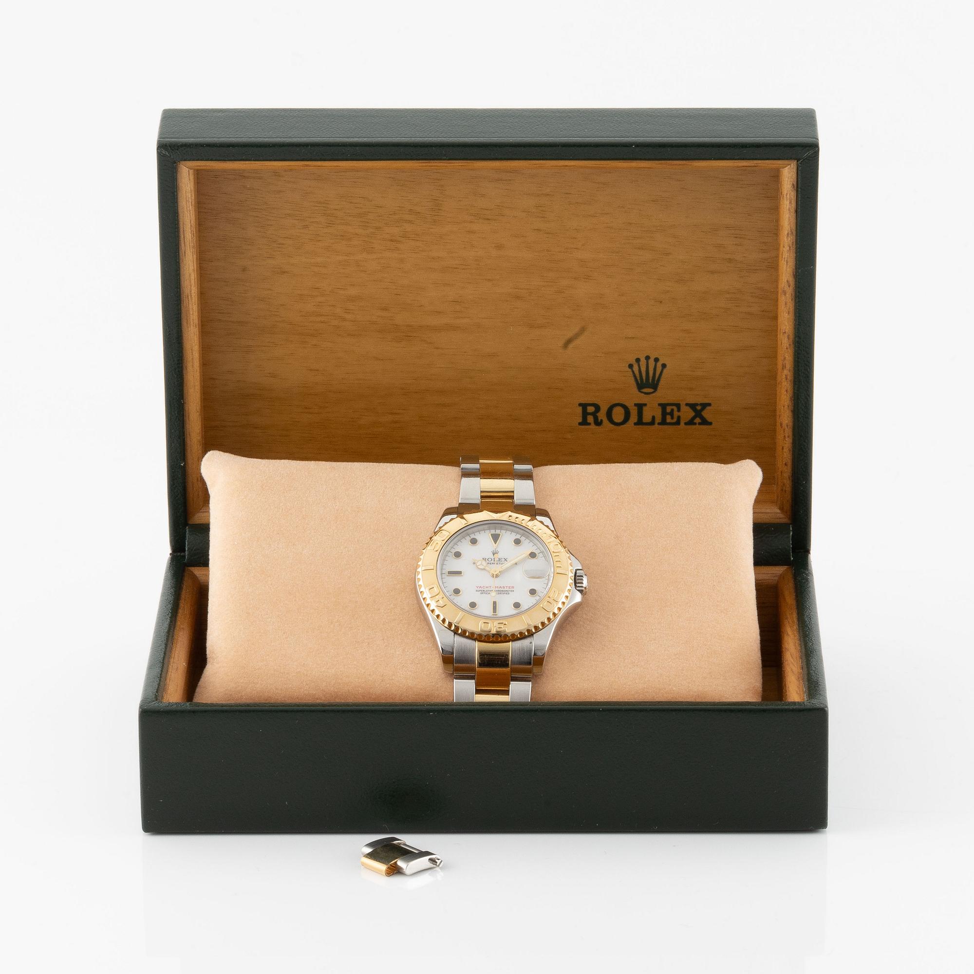 Rolex, Yacht-Master, Midsize, "Onyx", "Swiss Only", ca 1998.