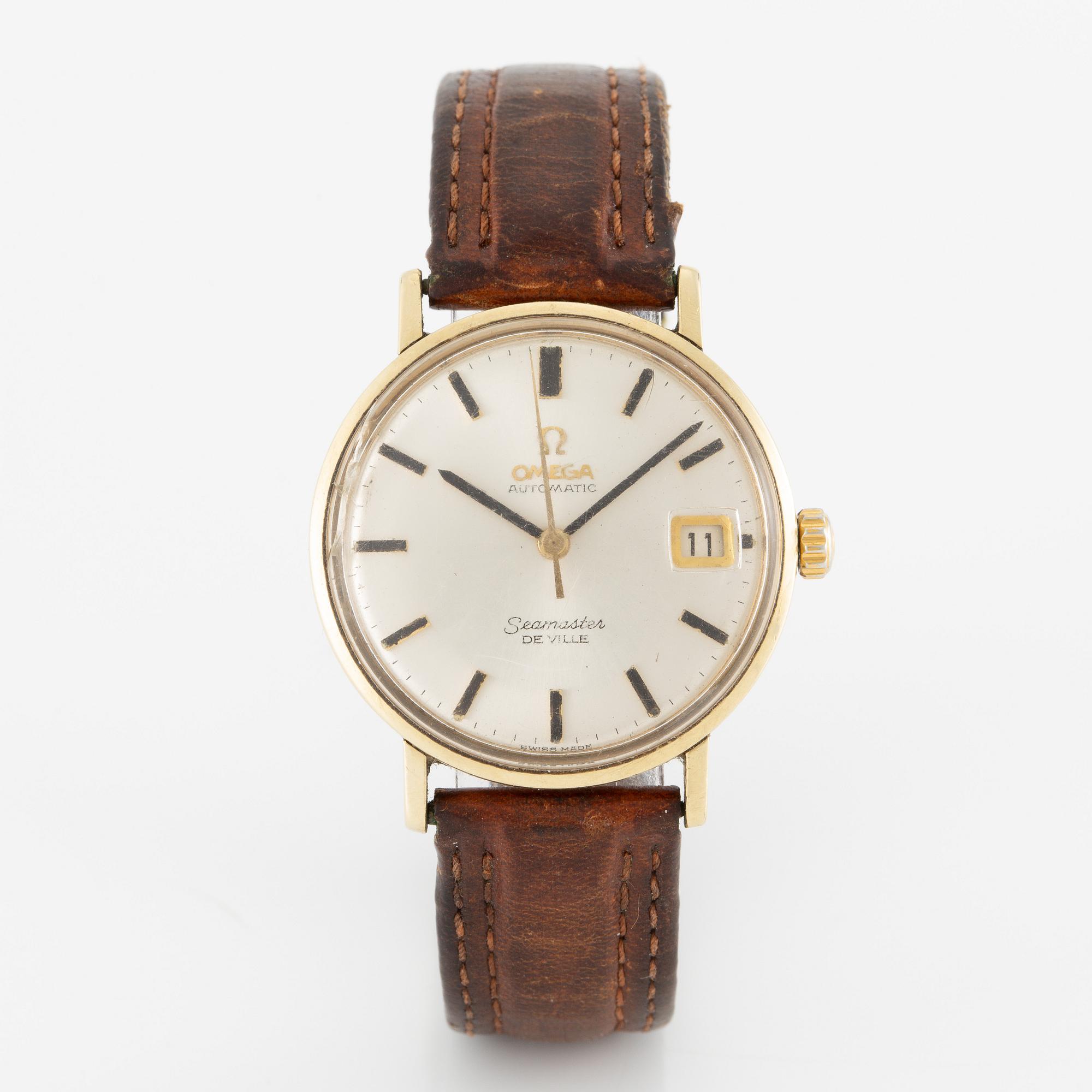 Omega, Seamaster, wristwatch, 34 mm.