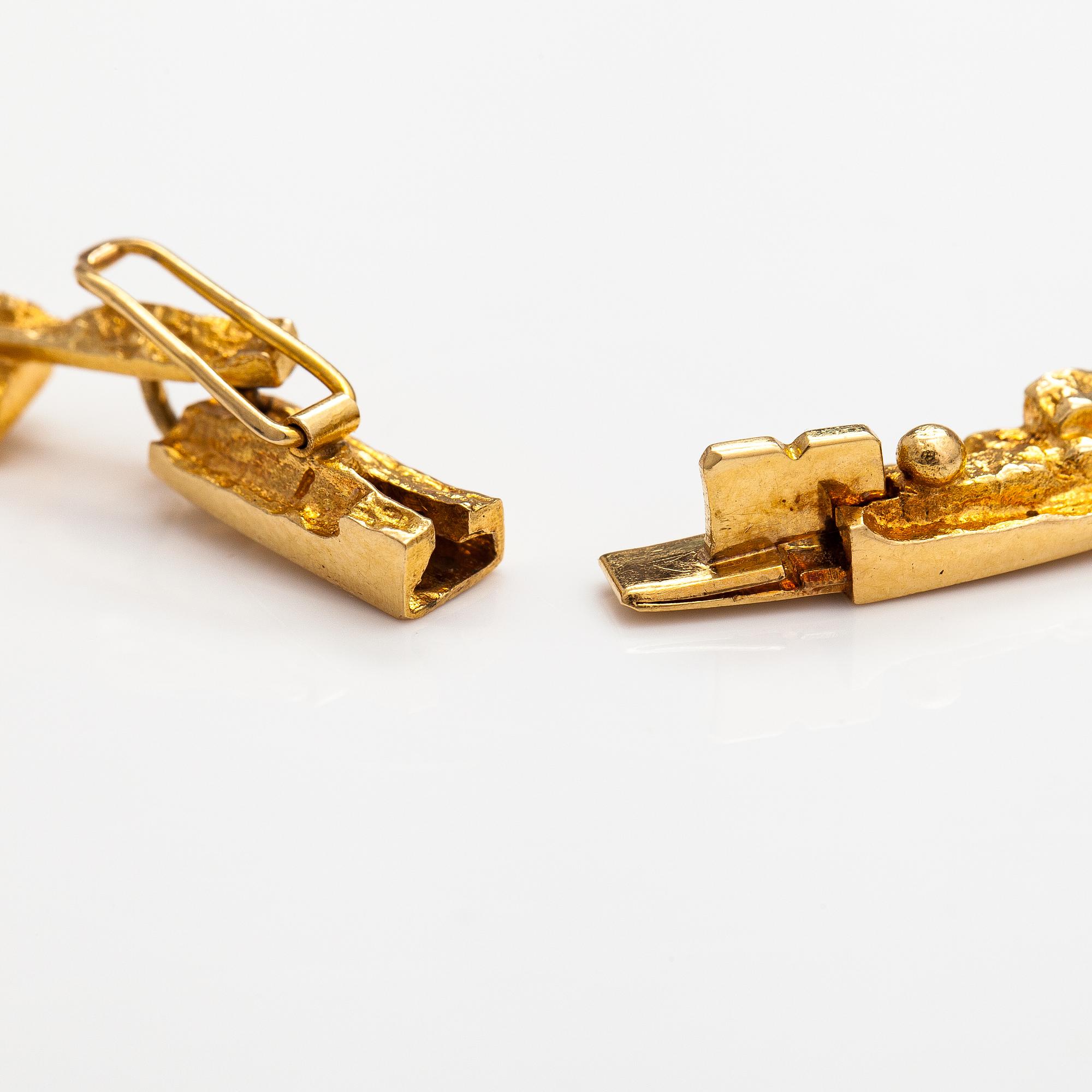 Björn Weckström, Halsband "Tundra", 18K guld. Lapponia.