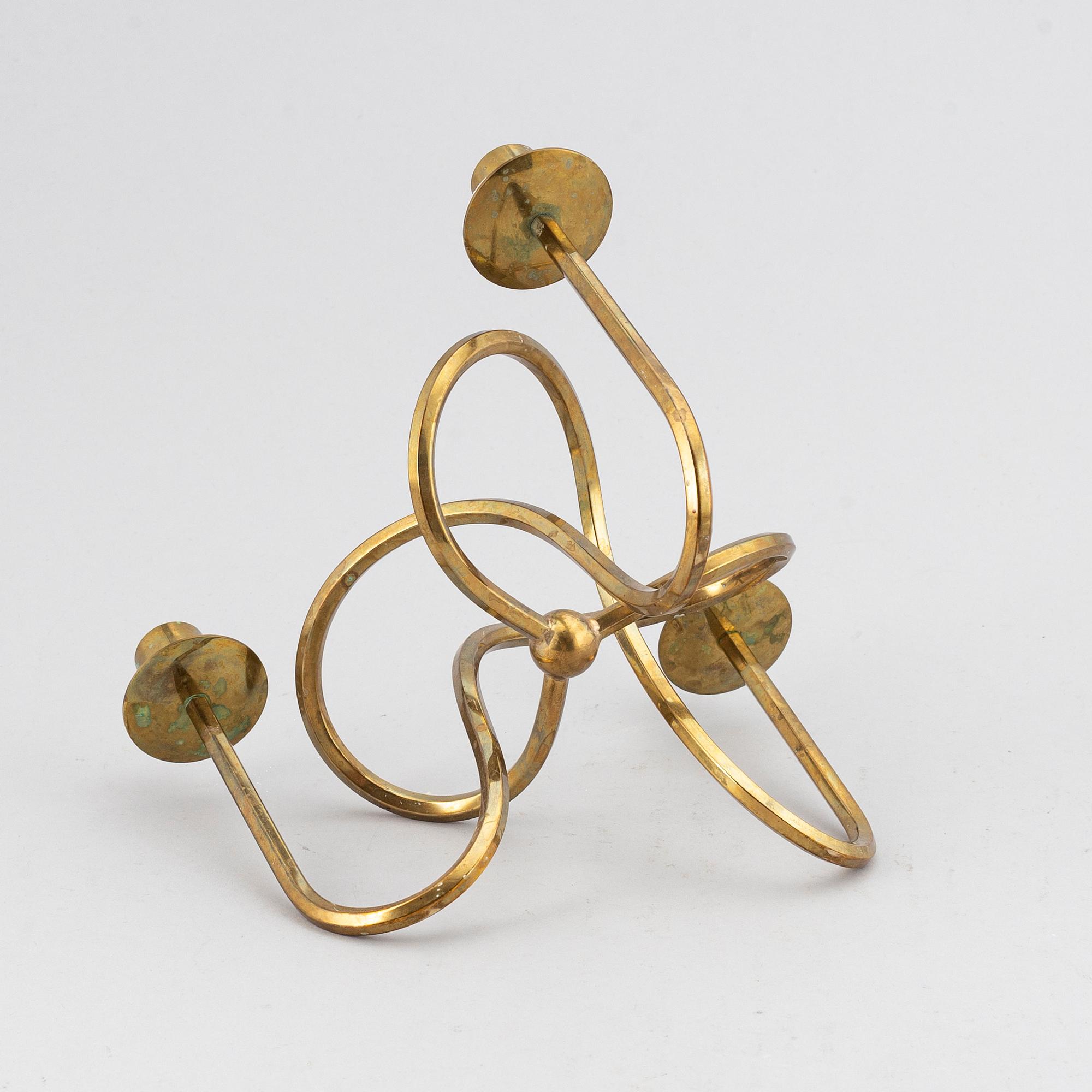 JOSEF FRANK, a 'Friendship knot' candelabra, Firma Svenskt Tenn.