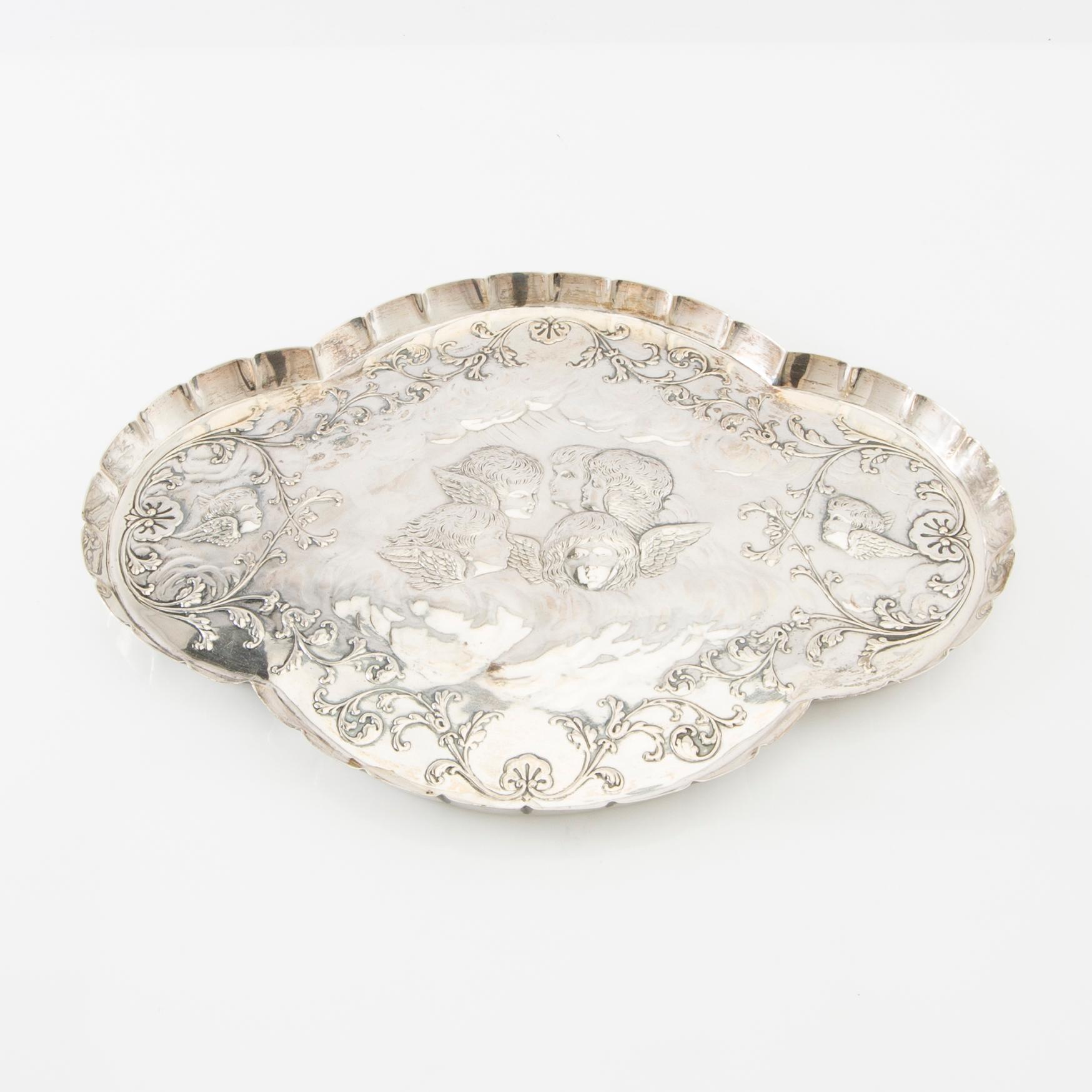 William Chandless presenterfat silver London 1896.