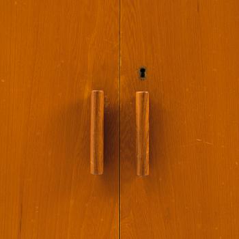 Nordiska Kompaniet, an elm veneered cabinet, Sweden, 1930s-40s.