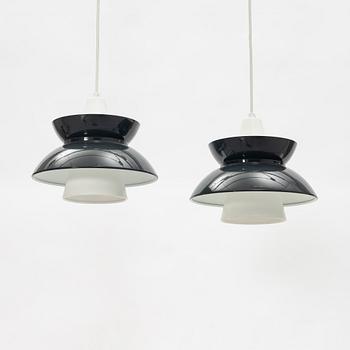A pair of 'Doo-Wop' ceiling lights, Louis Poulsen, Denmark.