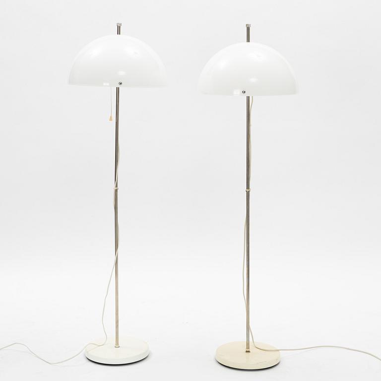 A pair of floor lights, AB Fagerhults belysning.