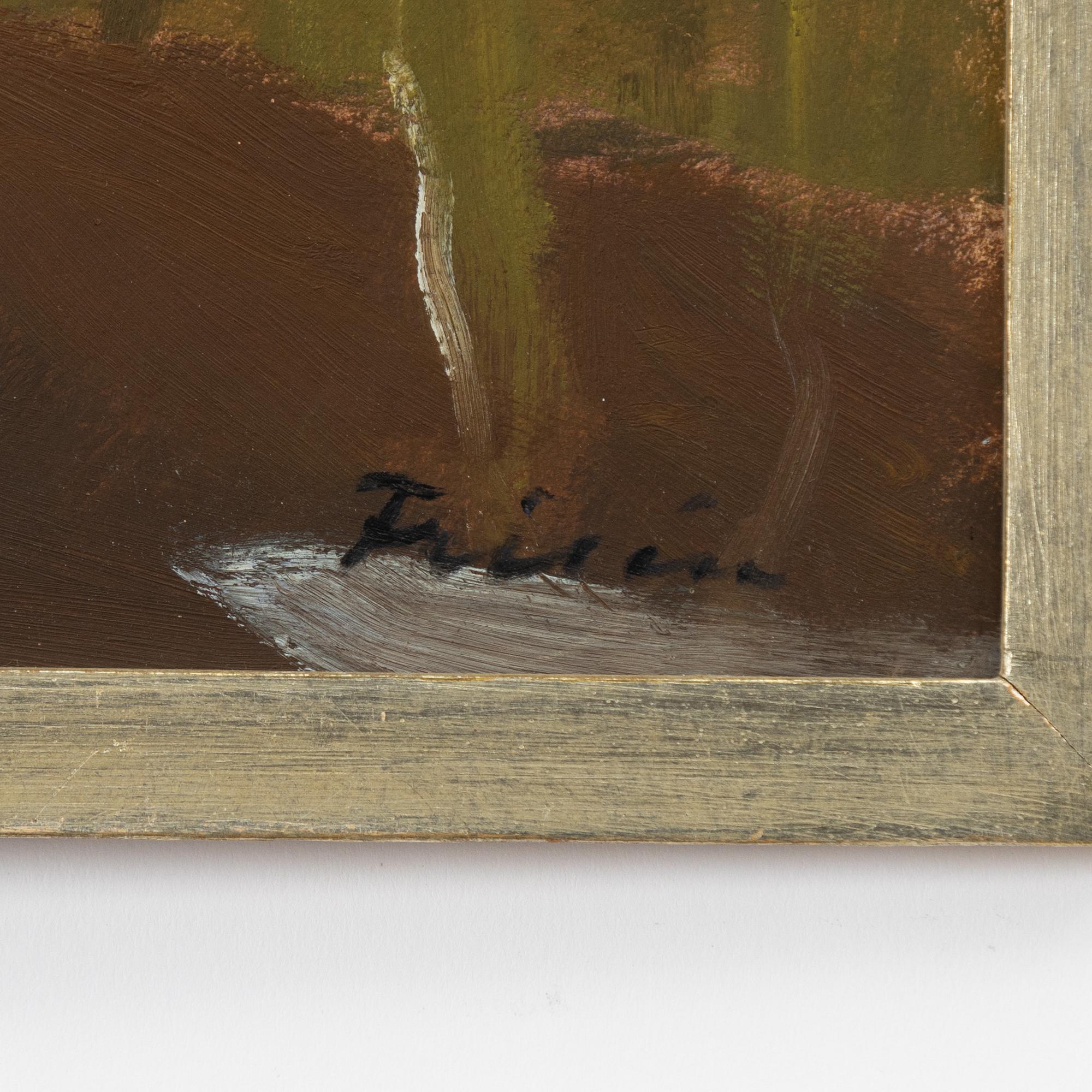 Vera Frisén, Mountain landscape.