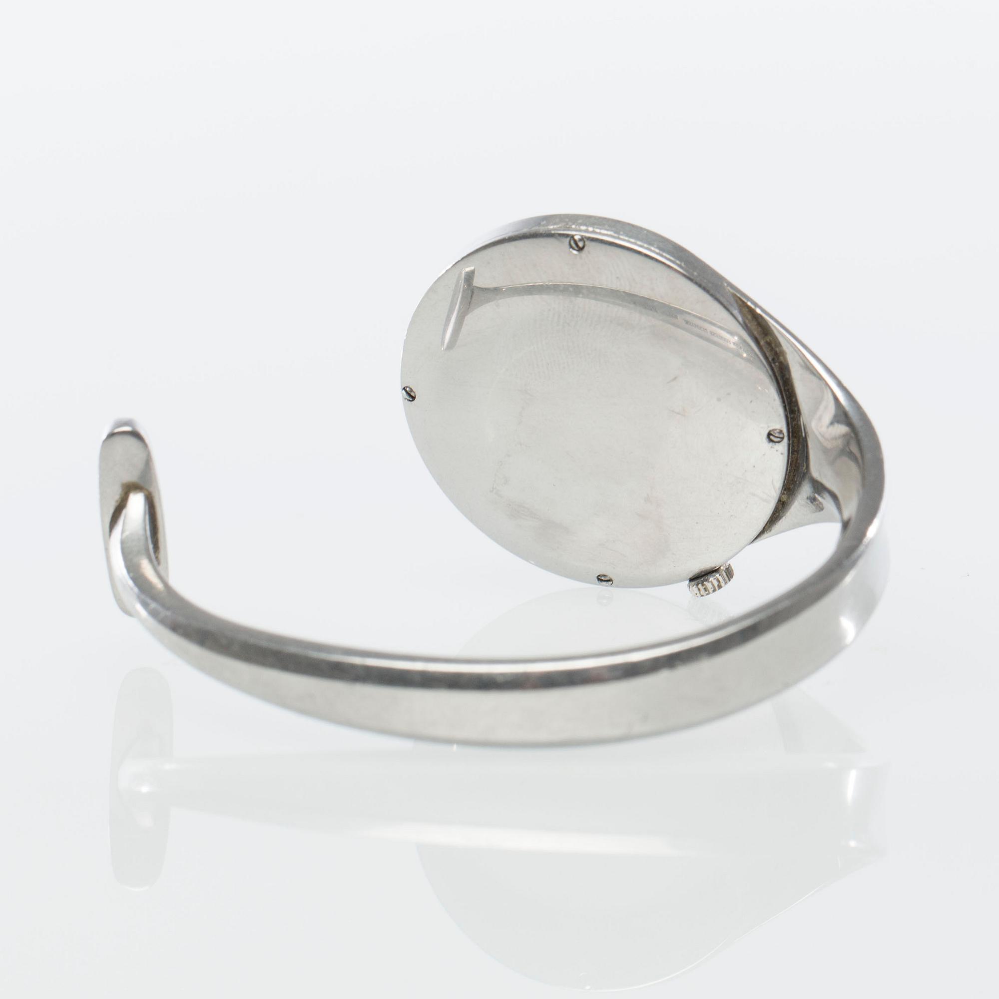 ARMBANDSUR, stål, modell Vivianna nr 226, Vivianna Torun Bülow-Hübe för Georg Jensen.