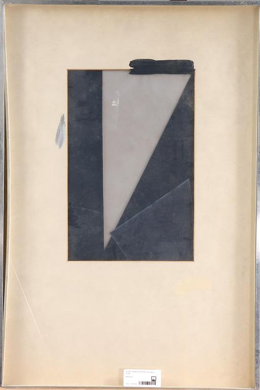 OKÄND KONSTNÄR, blandteknik, ej sign.