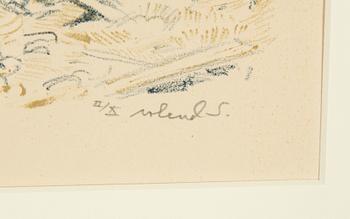 Roland Svensson, 2 litografier, signerade och numrerade.