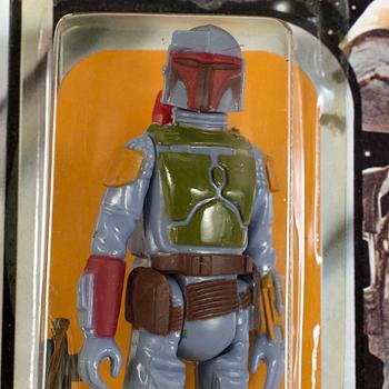 STAR WARS, Boba Fett 21 back-B, Kenner 1979.