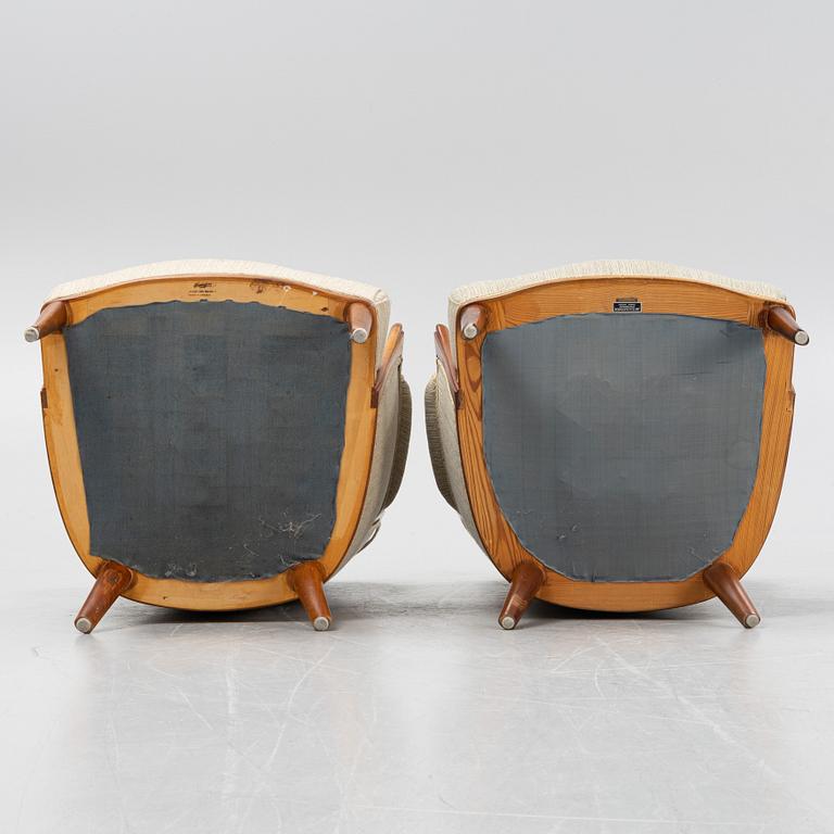 Carl Malmsten fåtöljer, 2 st, . "Vår Fru", OH Sjögren, 1900-talets andra hälft.