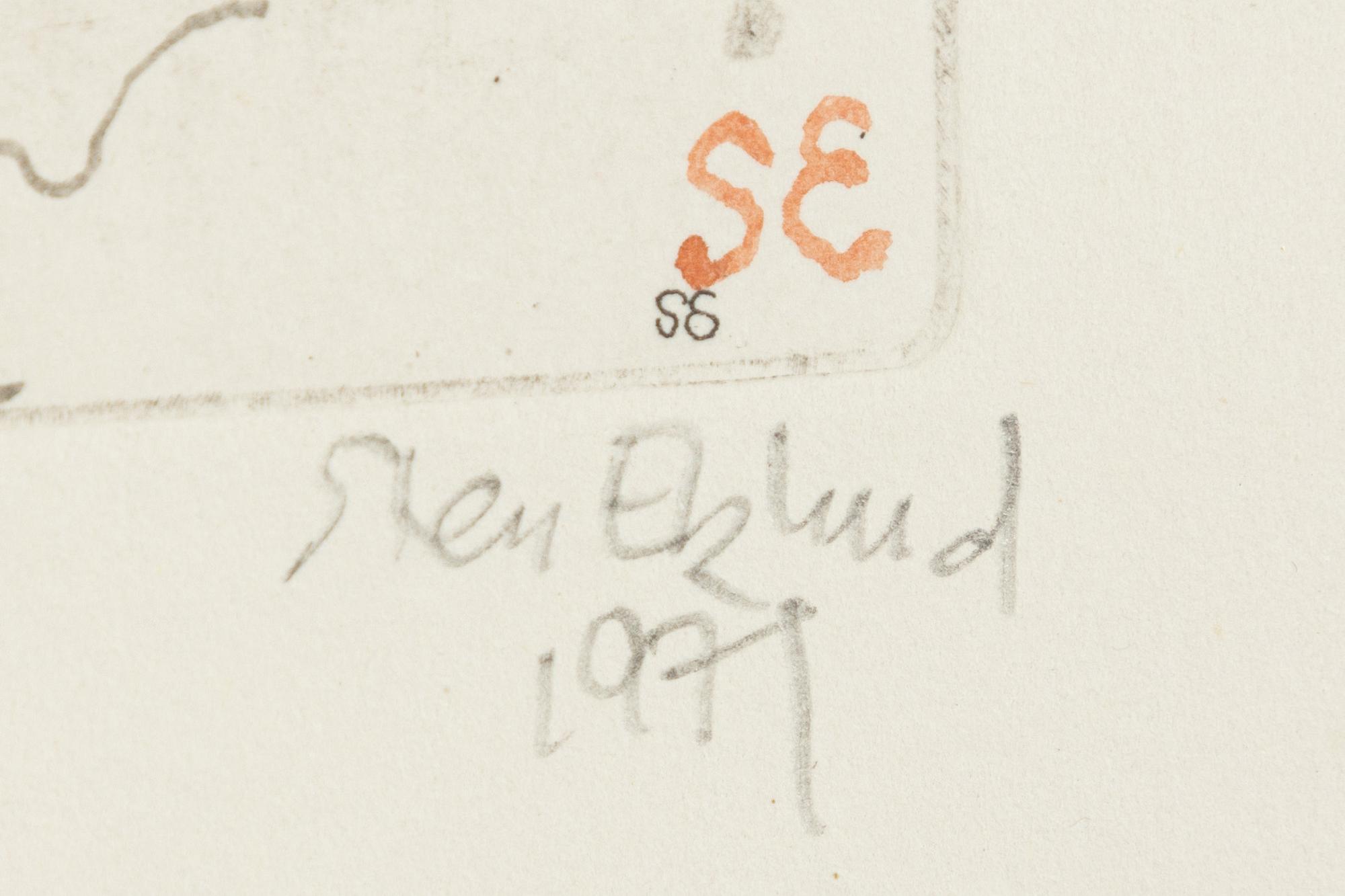 Sten Eklund, "Mossa", Ur "Kullahusets hemlighet".