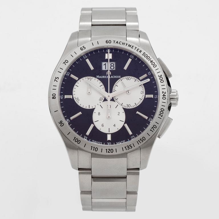 MAURICE LACROIX, Miros, chronograph, wristwatch, 41 mm,