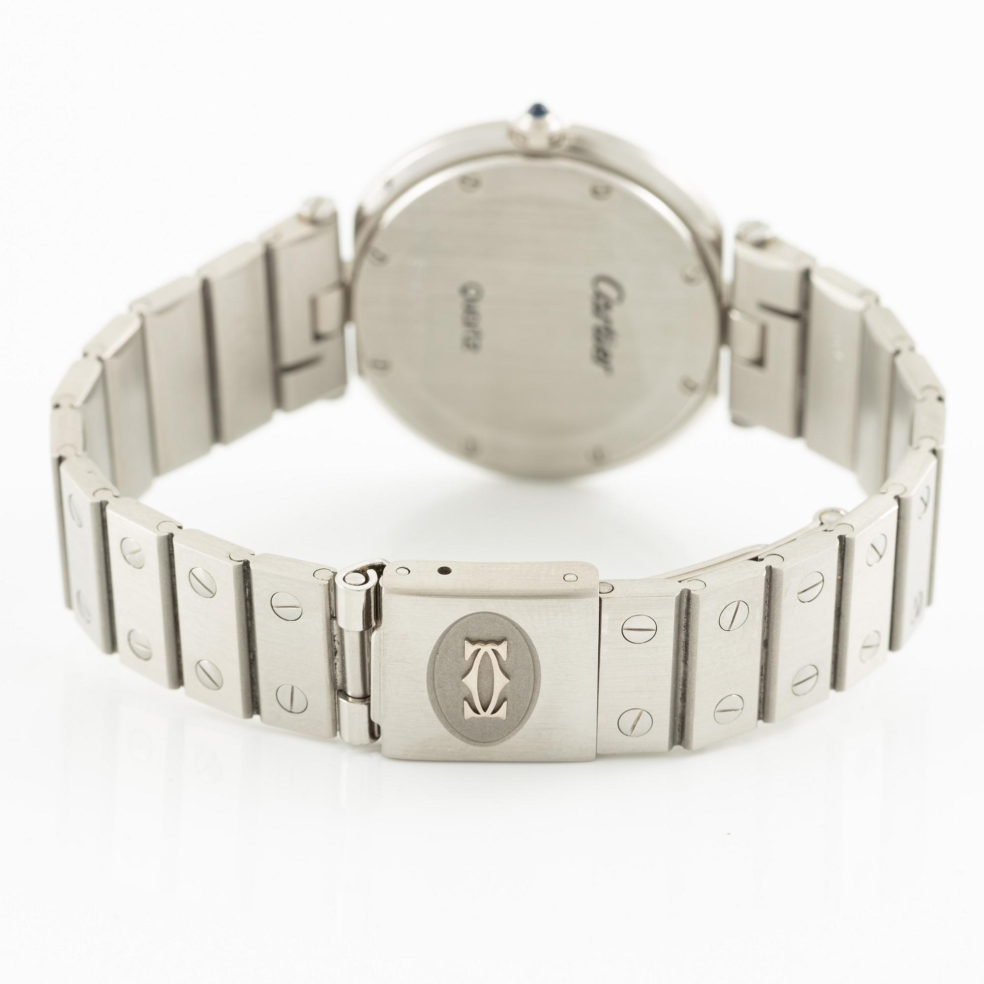 Cartier, Santos VLC, wristwatch, 32.5 mm.