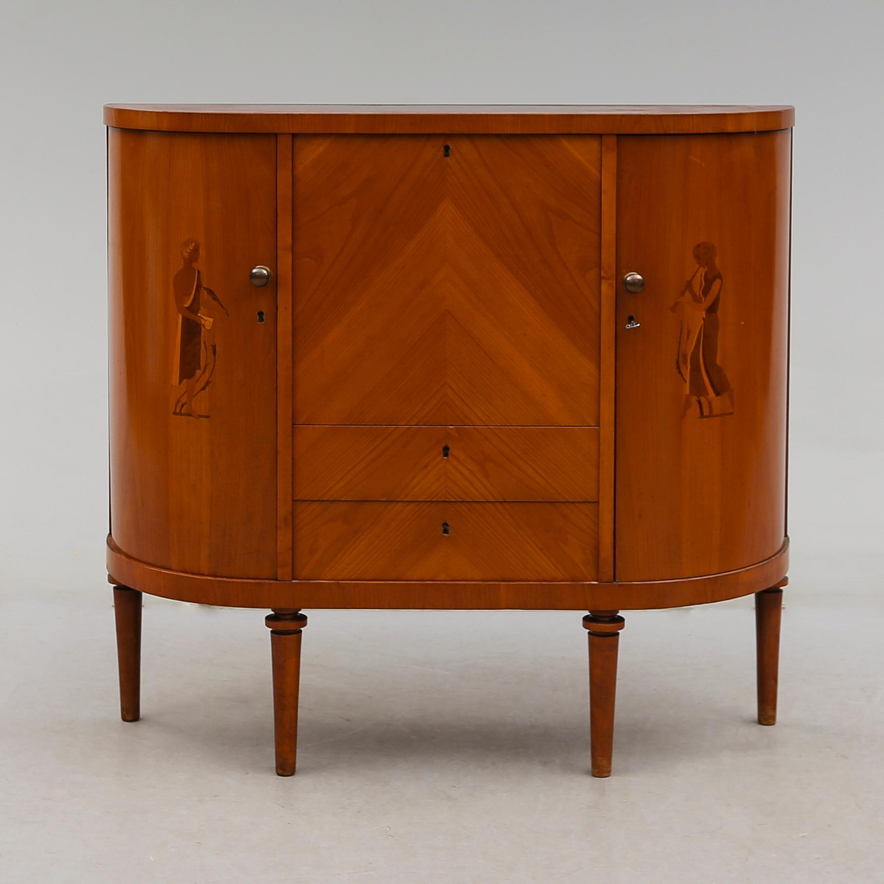 BARSKÅP, art déco, 1900-talets första hälft.