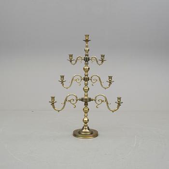 KANDELABER, mässing, 1900-talets andra hälft.