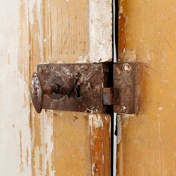 DÖRRAR, ett par, 1800-talets första hälft.