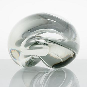 TIMO SARPANEVA, a 'Claritas' glass sculpture signed Timo Sarpaneva Iittala 1991.