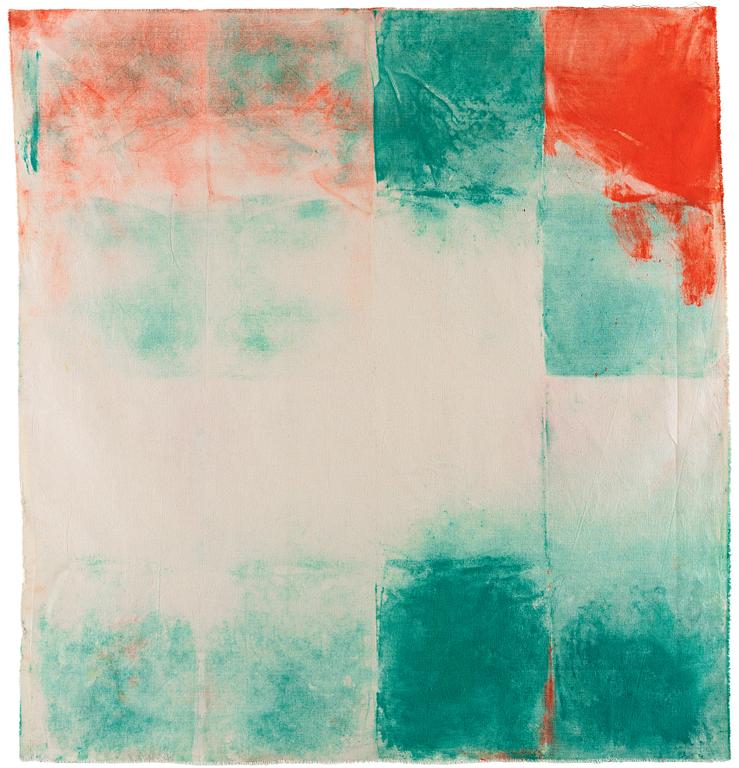 Jessica Warboys, "Folded Pigment 1".