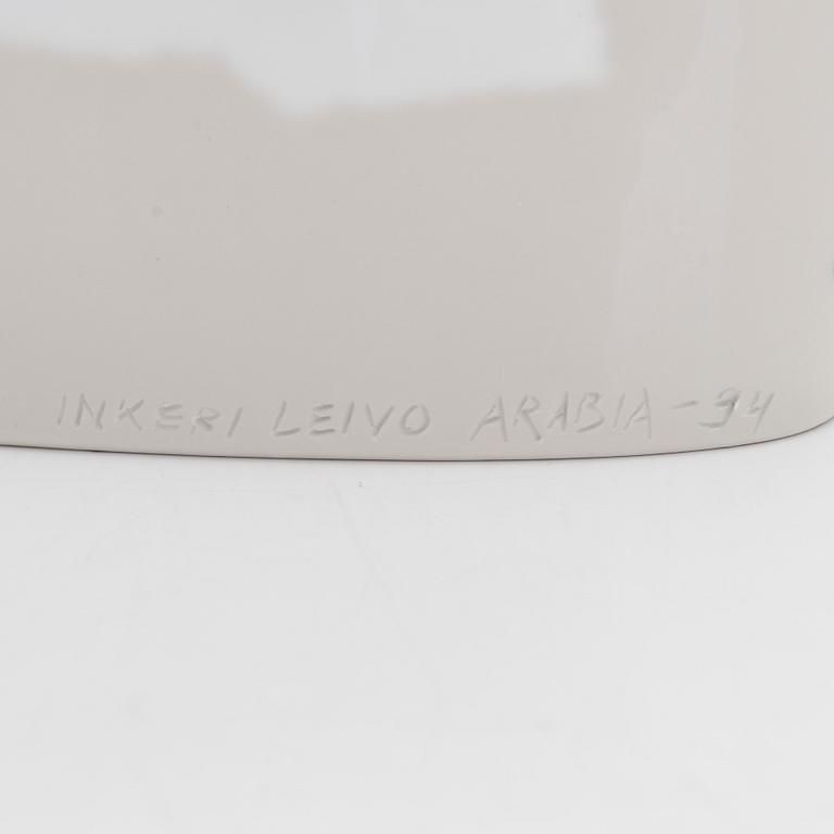 Inkeri Leivo, A porcelain bottle, signed Inkeri Leivo, Arabia -94.