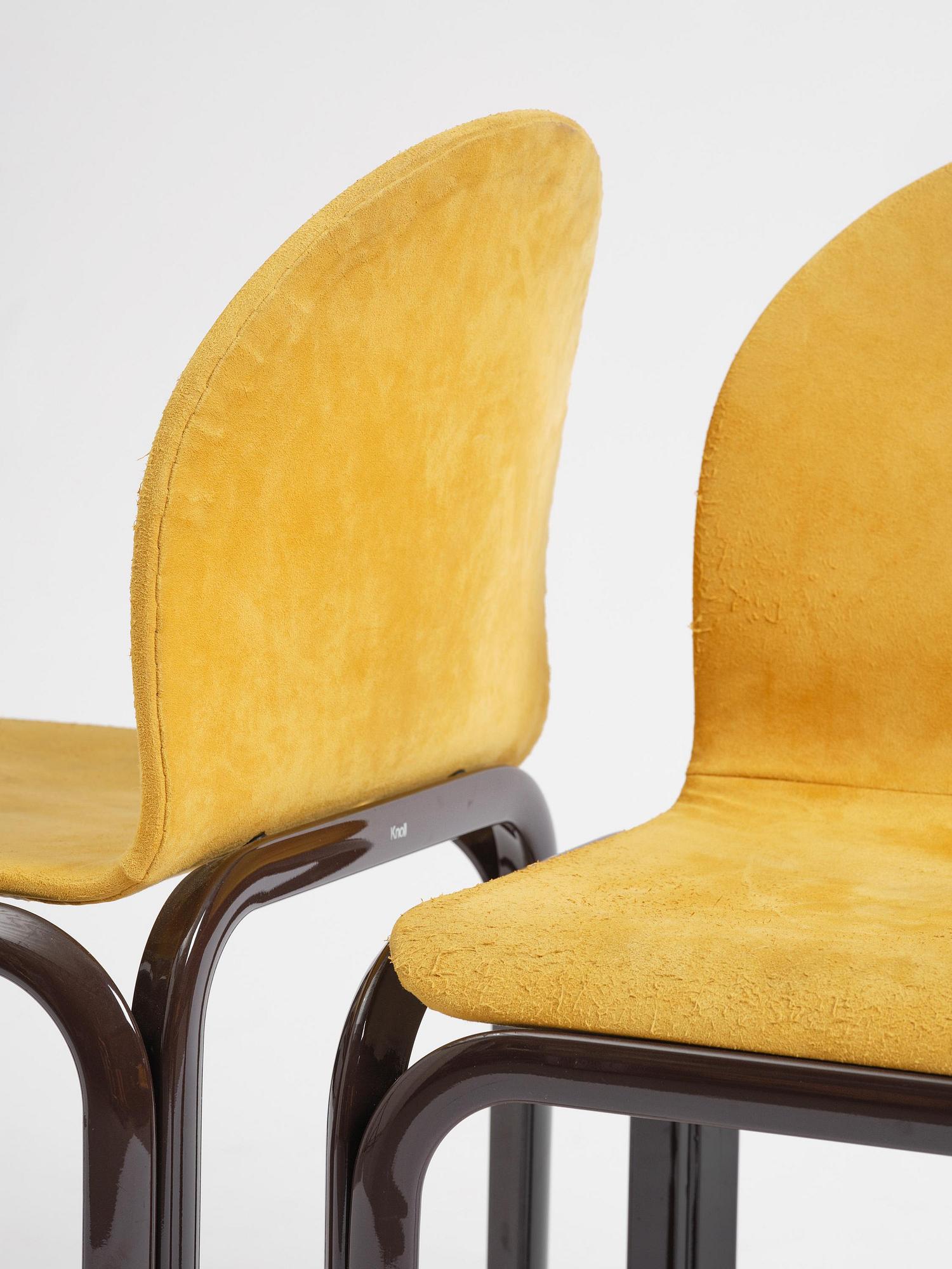 Gae Aulenti, stolar, sex stycken, "Orsay", Knoll International, Italien, efter 1976.