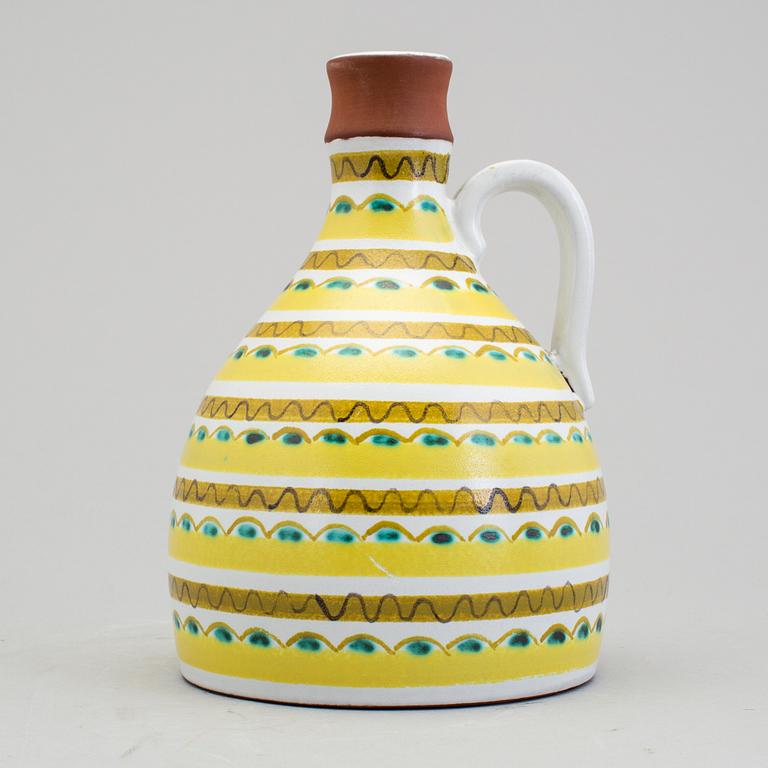 STIG LINDBERG, a faience vase, Gustavsberg 1940/50s.