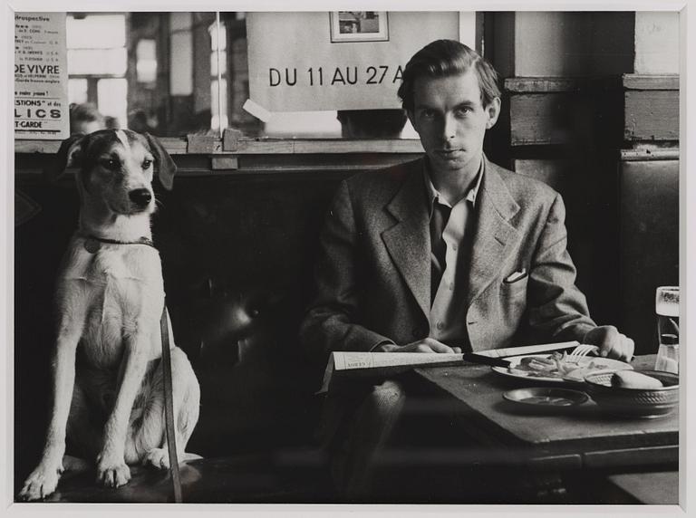 Christer Strömholm, "Leo äter frukost", 1948.